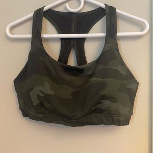 Camo athleta sports bra
